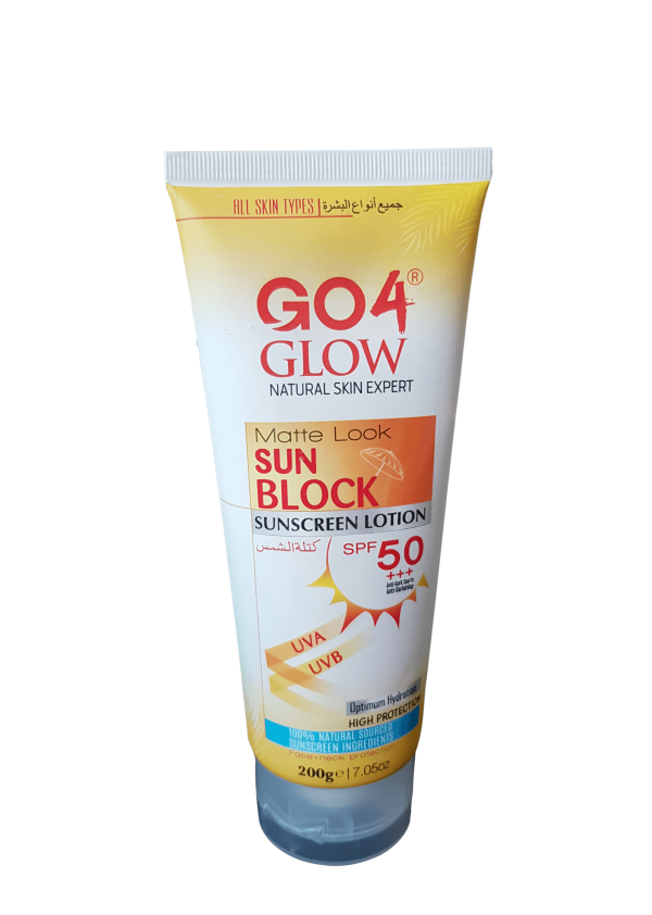 Go4Glow Matte Look Sun Block SPF 50+++