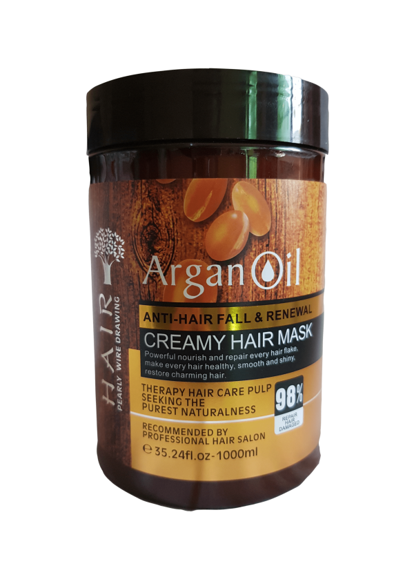 Argan Oil Anti-Hair Fall & Renewal Creamy Hair Mask 1000ml